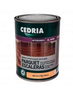 Barniz Parquet Escalera Incoloro CEDRIA