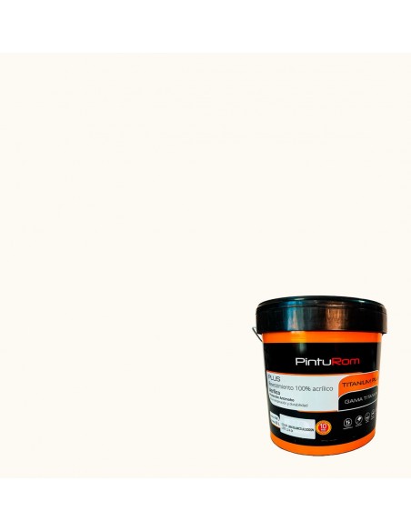 Pintura Fachadas color Azahar Titanium Color 100% Acrílico.