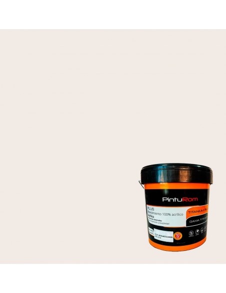Pintura Fachadas color Niebla Titanium Color 100% Acrílico.