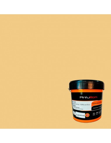 Pintura Fachadas color Cava Titanium Color 100% Acrílico.