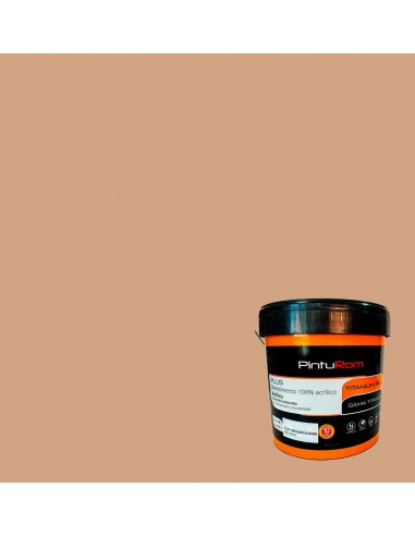 Pintura Fachadas color Calipso Titanium Color 100% Acrílico.