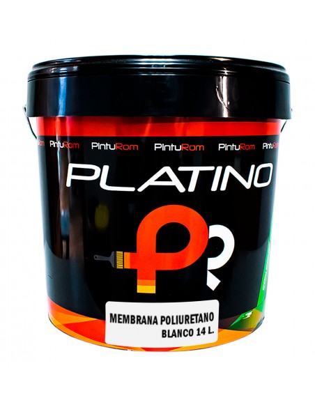 Pintura impermeabilizante elástica M.P. blanca PLATINO Pintura impermeabilizante elástica M.P. blanca PLATINO