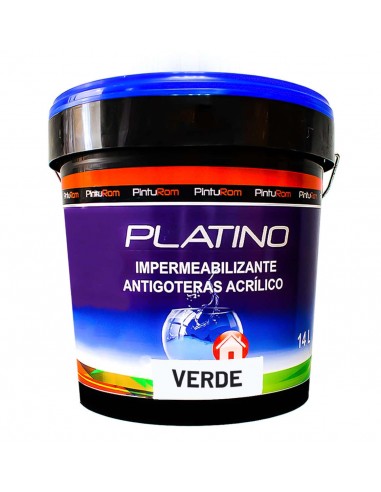 Impermeabilizante antigoteras PLATINO PINTUROM verde