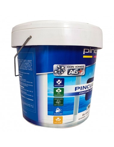 Pintura Antibacterias acrílica PINCUGIENIC lateral simbología