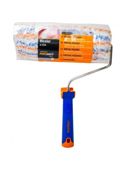Rodillo nylon bicolor 60 ø PENTRILO