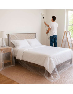 Plástico cubretodo rollo de 2 x 50 m ZENKO- producto 2