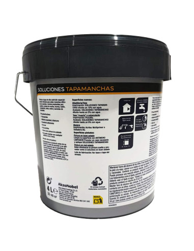 Pintura quitamanchas al agua paredes y techos PROCOLOR