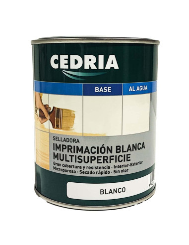 Imprimación Blanca Multisuperficie CEDRIA 750 ml