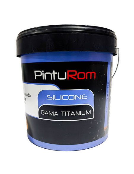Pintura Siliconada al agua blanca TITANIUM SILICONE 2.0