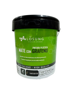 Pintura Plástica Mate con Grafeno LÖSUNGRAF LÖSUNG frontal