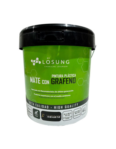 Pintura Plástica Mate con Grafeno LÖSUNGRAF LÖSUNG frontal