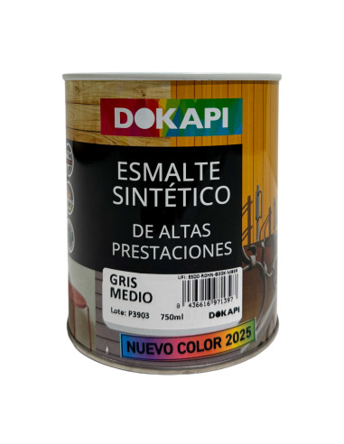 Esmalte Sintético DOKAPI Brillante Lata pequeña anverso