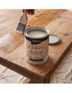 Barniz Ecológico incoloro semimate Nature  CEDRIA 2