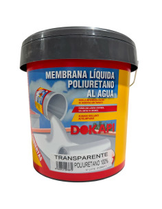 Membrana Poliuretano al Agua Dokapi frontal 4l