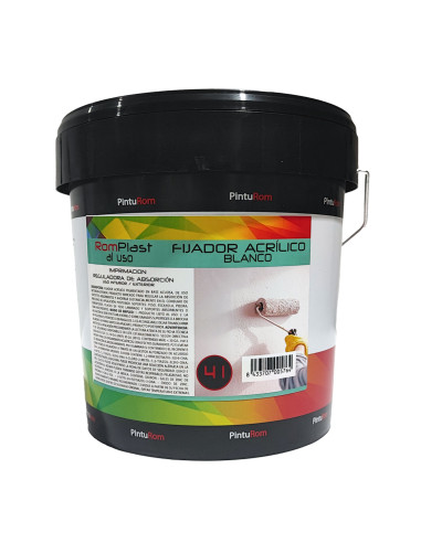 Fijador Acrílico Blanco ROMPLAST