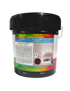 Pintura Elástica FISURASTOP ROMPLAST envase de 5 kg vista frontal 2