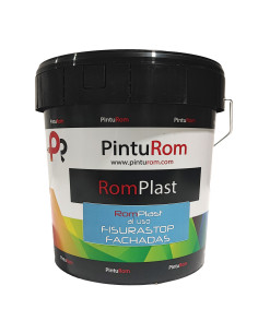 Pintura Elástica FISURASTOP ROMPLAST envase de 5 kg vista frontal