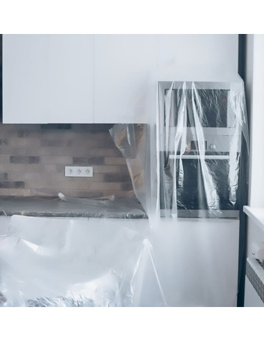 Plástico Cubretodo Extrafuerte DOKAPI 4x5 20 metros|Cintas, papeles y plásticos para cubrir