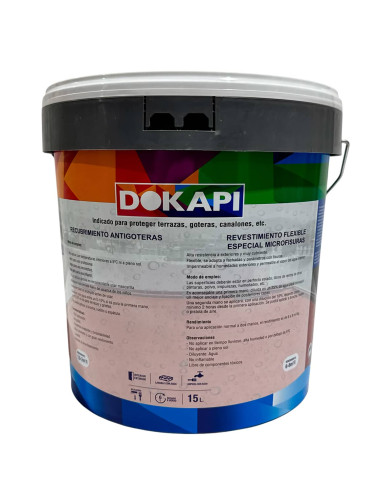 Pintura recubrimiento-impermeabilizante dokapi trasera