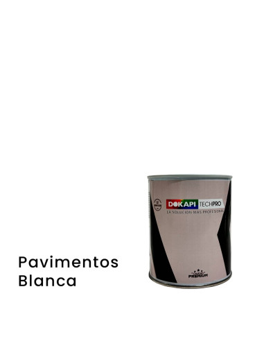 pintura acrilica pavimentos dokapi blanca