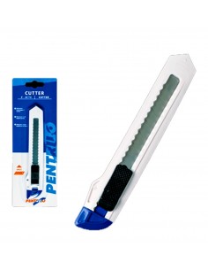 Cutter plástico económico PENTRILO. 2