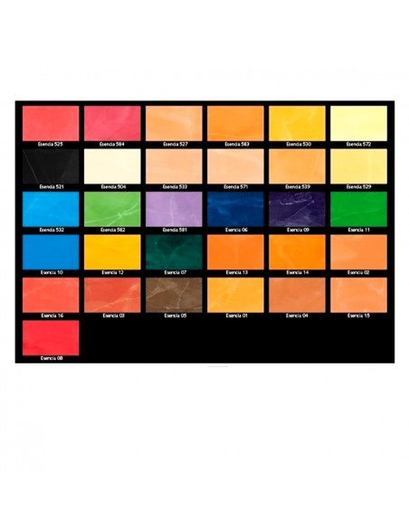 Tabla de colores ESENCIA OSAKA