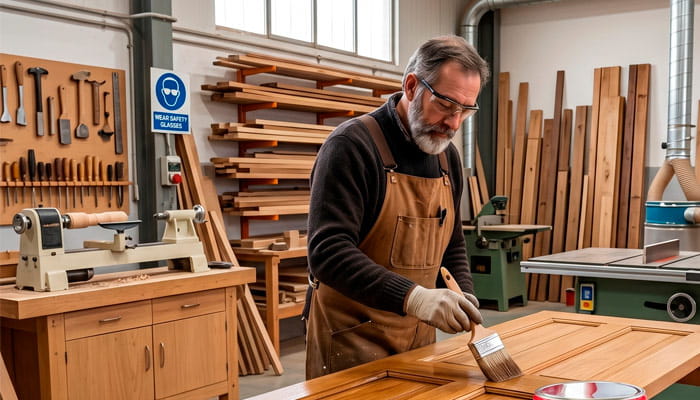 Acabado profesional de madera